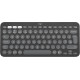 Logitech Pebble Keys 2 K380s teclado Universal RF Wireless + Bluetooth QWERTY Inglés del Reino Unido Grafito